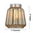 Innovations Caden Chatham 1Lt 7" Cord Mini Pendant, Satin Nickel/Mercury