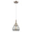 Innovations Caden Fulton 7" Cord Mini Pendant, SN/Smoke - 447-1P-SN-G173
