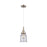 Innovations Caden Canton 1Lt 6" Cord Mini Pendant, SN/Seed - 447-1P-SN-G184