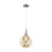 Innovations Caden Beacon 1Lt 8" Cord Mini Pendant, SN/Seed - 447-1P-SN-G204-8