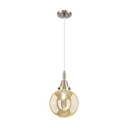 Innovations Caden Beacon 1Lt 8" Cord Mini Pendant, SN/MC - 447-1P-SN-G208-8
