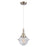 Innovations Caden Oxford 7" Cord Mini Pendant, SN/Seedy - 447-1P-SN-G534