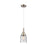 Innovations Caden Bell 1Lt 5" Cord Mini Pendant, SN/Seed - 447-1P-SN-G54