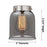 Innovations Caden Bell 1Lt 5" Cord Mini Pendant, Satin Nickel/Seed