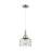 Innovations Caden Bell 1Lt 8" Cord Mini Pendant, SN/Seed - 447-1P-SN-G74