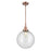 Innovations Caden Beacon 1Lt 12" Stem Mini Pendant, CP/Seed - 447-1S-AC-G204-12