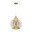 Innovations Caden Beacon 1Lt 12" Stem Mini Pendant, CP/MC - 447-1S-AC-G208-12