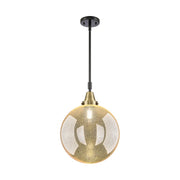 Innovations Caden Beacon 1Lt 12" Stem Mini Pendant, BKBS/MC - 447-1S-BAB-G208-12