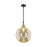 Innovations Caden Beacon 1Lt 12" Stem Mini Pendant, BKBS/MC - 447-1S-BAB-G208-12