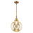 Innovations Caden Beacon 10" Stem Mini Pendant, BB/Merc - 447-1S-BB-G208-10
