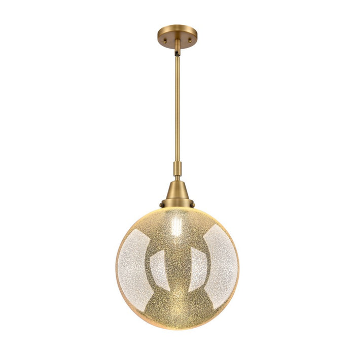 Innovations Caden Beacon 1Lt 12" Stem Mini Pendant, BB/MC - 447-1S-BB-G208-12