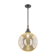 Innovations Caden Beacon 1Lt 12" Stem Mini Pendant, BZ/MC - 447-1S-OB-G208-12