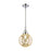 Innovations Caden Beacon 1Lt 8" Stem Mini Pendant, Chrome/MC - 447-1S-PC-G208-8