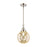 Innovations Caden Beacon 1Lt 8" Stem Mini Pendant, PN/MC - 447-1S-PN-G208-8