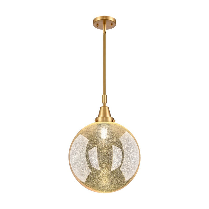 Innovations Caden Beacon 1Lt 12" Stem Mini Pendant, Gold/MC - 447-1S-SG-G208-12