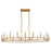 Innovations Lexington 16Lt 48" Stem Chandelier, Brass - 449-16CR-BB