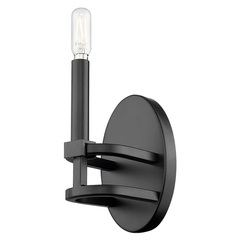 Innovations Lexington 1Lt 4" Wall Sconce, Black - 449-1W-BK