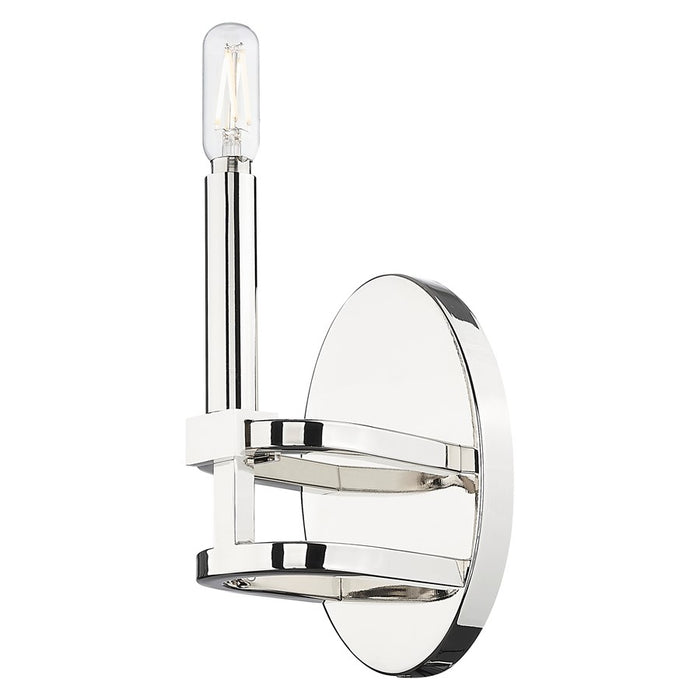 Innovations Lexington 1Lt 4" Wall Sconce, Polished Nickel - 449-1W-PN