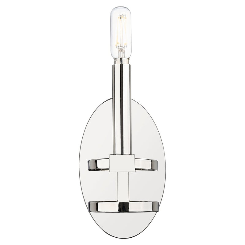 Innovations Lexington 1Lt 4" Wall Sconce, Polished Nickel