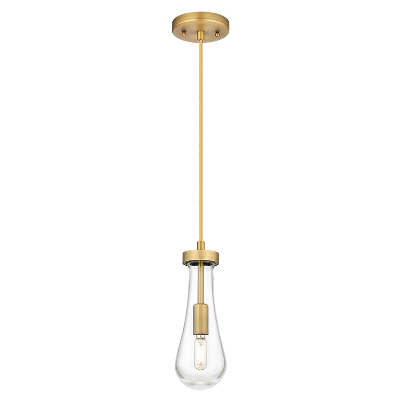 Innovations Owego 4" Cord Pendant, BB/Clear - 451-1P-BB-G451-4CL