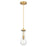 Innovations Owego 4" Cord Pendant, BB/Clear - 451-1P-BB-G451-4CL