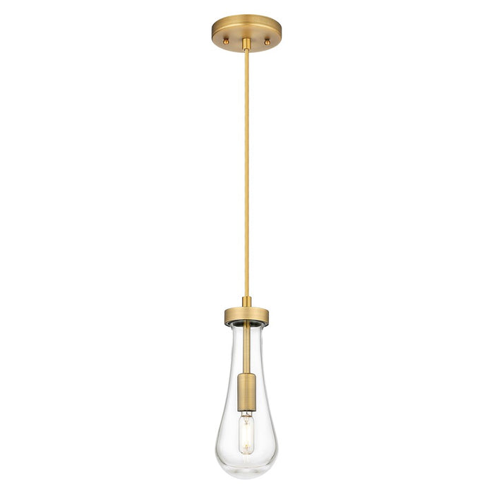 Innovations Owego 4" Cord Pendant, BB/Clear - 451-1P-BB-G451-4CL