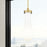 Innovations Owego 1Lt 4" Cord Pendant, Brushed Brass/Gloss White