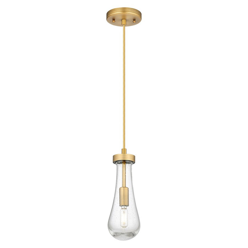 Innovations Owego 4" Cord Pendant, BB/Seedy Glass - 451-1P-BB-G451-4SDY