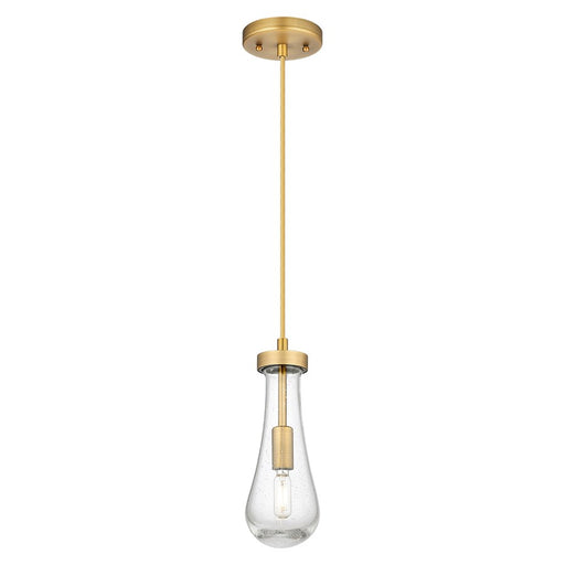 Innovations Owego 4" Cord Pendant, BB/Seedy Glass - 451-1P-BB-G451-4SDY