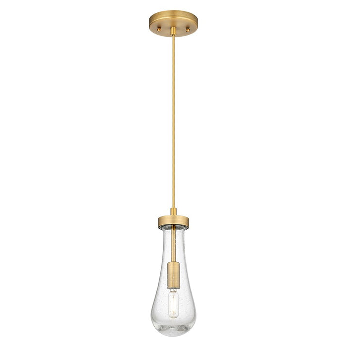 Innovations Owego 4" Cord Pendant, BB/Seedy Glass - 451-1P-BB-G451-4SDY