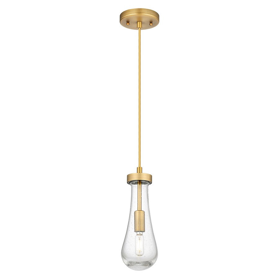 Innovations Owego 4" Cord Pendant, BB/Seedy Glass - 451-1P-BB-G451-4SDY