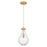 Innovations Owego 7" Cord Pendant, BB/Clear - 451-1P-BB-G451-7CL