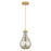 Innovations Owego 7" Cord Pendant, BB/Merc Glass - 451-1P-BB-G451-7ME