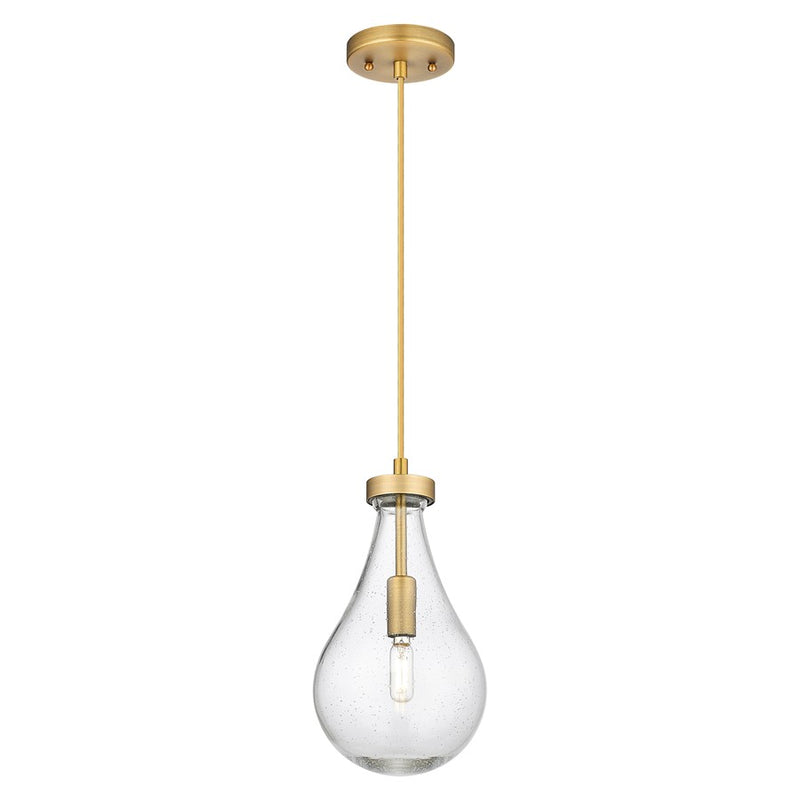 Innovations Owego 7" Cord Pendant, BB/Seedy Glass - 451-1P-BB-G451-7SDY