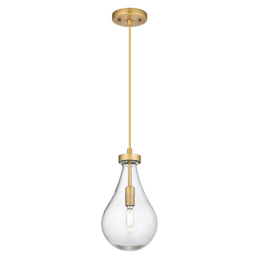 Innovations Owego 7" Cord Pendant, BB/Seedy Glass - 451-1P-BB-G451-7SDY