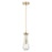 Innovations Owego 1Lt 4" Cord Pendant, Bronze/Clear Glass - 451-1P-CB-G451-4CL