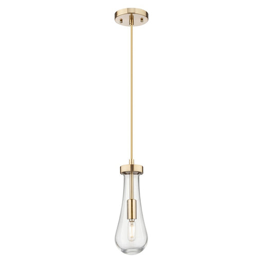 Innovations Owego 1Lt 4" Cord Pendant, Bronze/Clear Glass - 451-1P-CB-G451-4CL