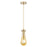Innovations Owego 1Lt 4" Cord Pendant, Bronze/Mercury Glass - 451-1P-CB-G451-4ME