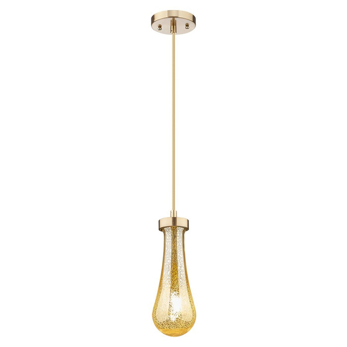 Innovations Owego 1Lt 4" Cord Pendant, Bronze/Mercury Glass - 451-1P-CB-G451-4ME