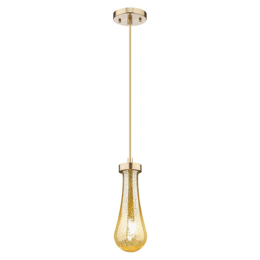 Innovations Owego 1Lt 4" Cord Pendant, Bronze/Mercury Glass - 451-1P-CB-G451-4ME