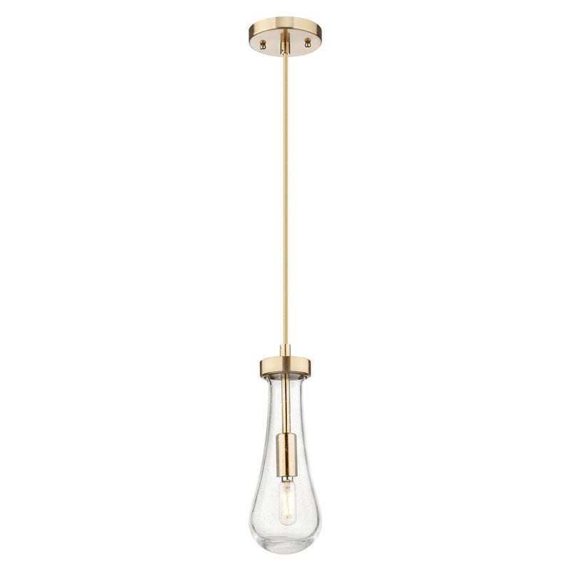Innovations Owego 1Lt 4" Cord Pendant, Bronze/Seedy Glass - 451-1P-CB-G451-4SDY
