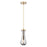 Innovations Owego 1Lt 4" Cord Pendant, Bronze/Smoke Glass - 451-1P-CB-G451-4SM