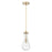 Innovations Owego 1Lt 5" Cord Pendant, Bronze/Clear Glass - 451-1P-CB-G451-5CL