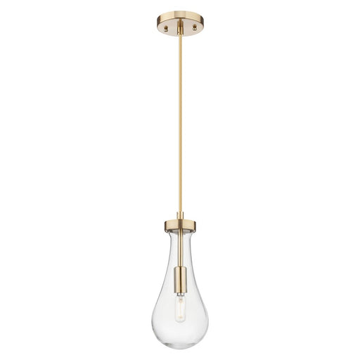 Innovations Owego 1Lt 5" Cord Pendant, Bronze/Clear Glass - 451-1P-CB-G451-5CL