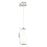 Innovations Owego 1Lt 5" Cord Pendant, CBZ/Gloss White