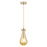 Innovations Owego 1Lt 5" Cord Pendant, Bronze/Mercury Glass - 451-1P-CB-G451-5ME