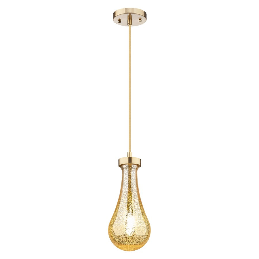 Innovations Owego 1Lt 5" Cord Pendant, Bronze/Mercury Glass - 451-1P-CB-G451-5ME