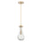 Innovations Owego 1Lt 5" Cord Pendant, Bronze/Seedy Glass - 451-1P-CB-G451-5SDY