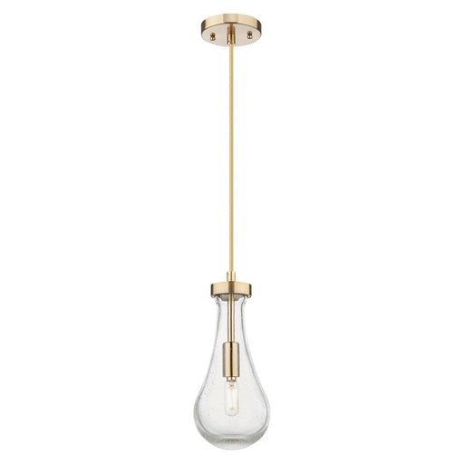 Innovations Owego 1Lt 5" Cord Pendant, Bronze/Seedy Glass - 451-1P-CB-G451-5SDY
