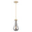 Innovations Owego 1Lt 5" Cord Pendant, Bronze/Smoke Glass - 451-1P-CB-G451-5SM